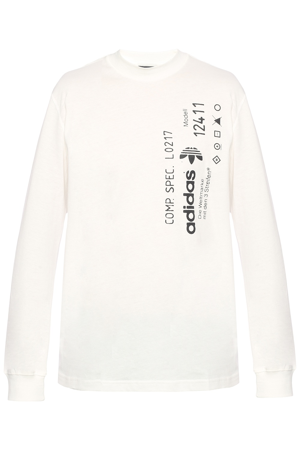 White T-shirt with long sleeves ADIDAS by Alexander Wang - Vitkac